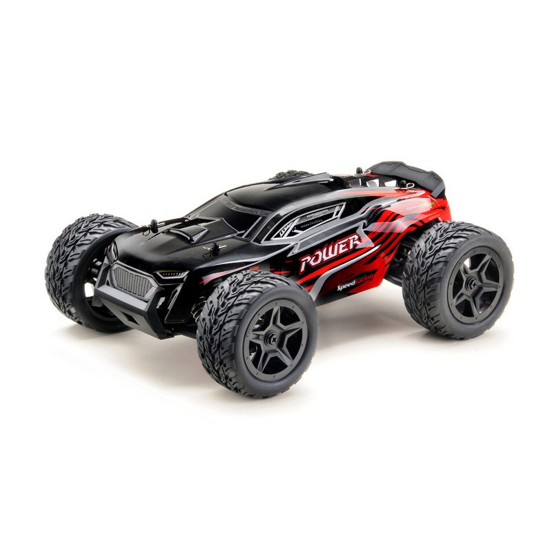 SCALE 1:14 4WD HIGH-SPEED TRUGGY POWER BLACK/RED RTR