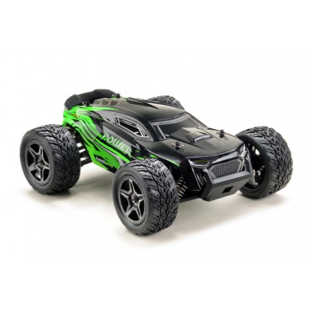 SCALE 1:14 4WD HIGH-SPEED TRUGGY POWER BLACK/GREEN RTR
